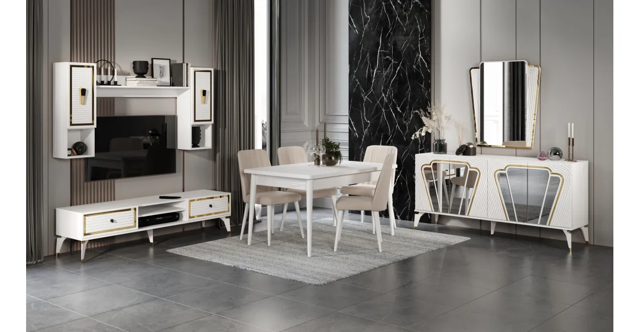 Hermes Yemek Odası Takımı